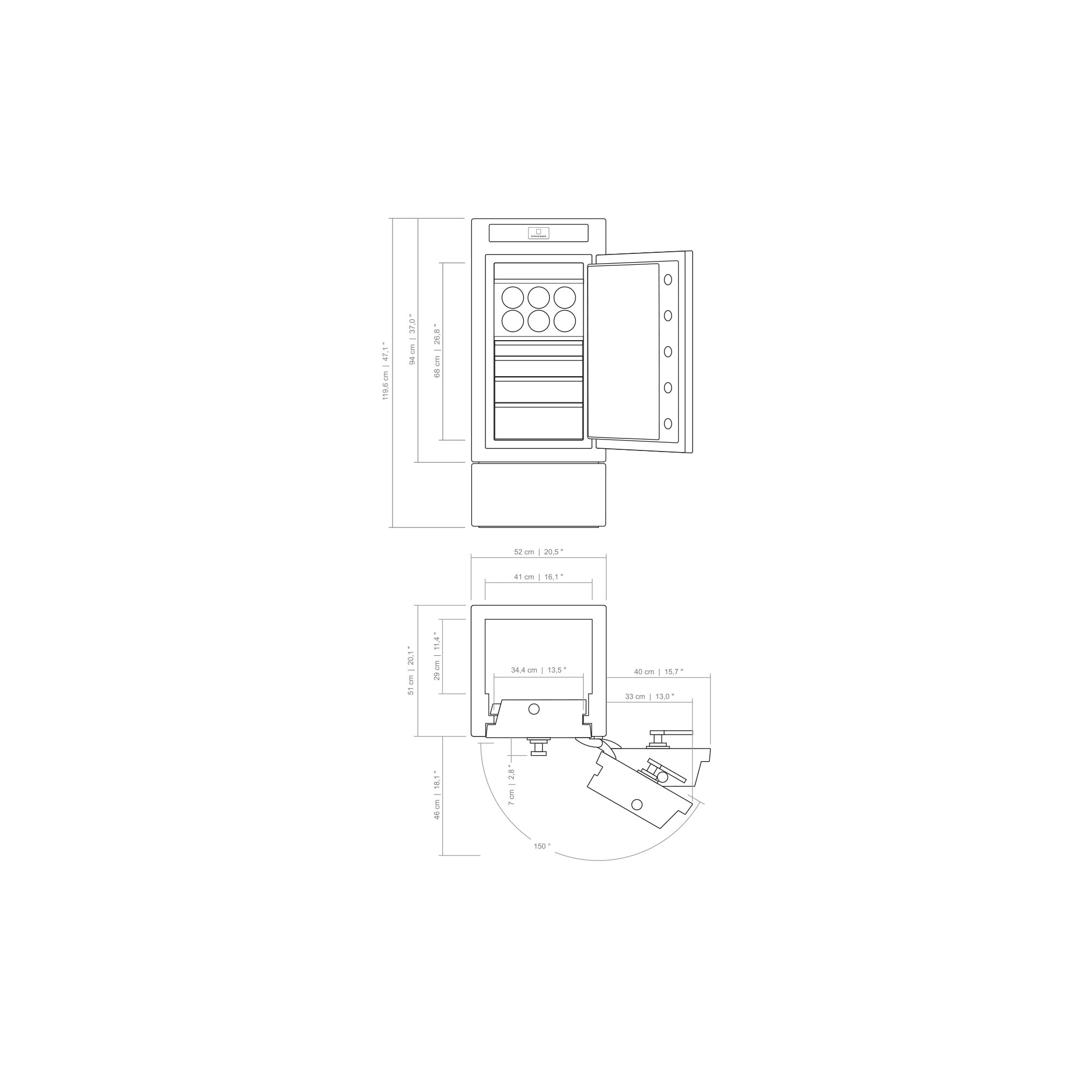 STOCKINGER SIRIUS mit SOCKEL